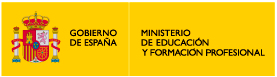 Ministerio de Educación y Formación Profesional Logo Ministerio de Educación y Formación Profesional