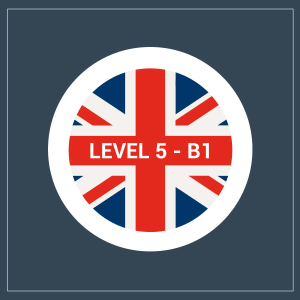 Curso gratuito de inglés B1- nivel 5