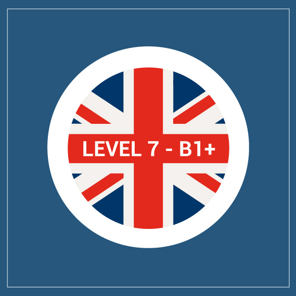 Curso privado de inglés nivel 7 - B1+ Curso privado de inglés nivel 7 - B1+