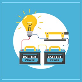 Electricidad para circuitos de corriente continua y alterna